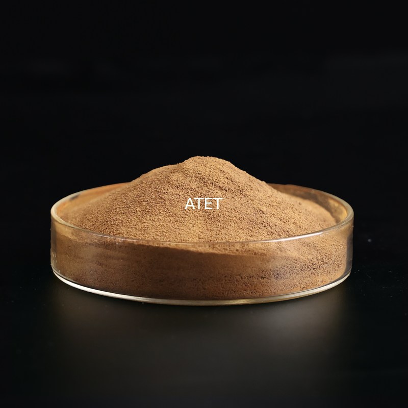 Polvere Marrone Lignosulfonato di Potassio KLS Additivo Chimico Industriale Idrosolubile per Applicazioni di Cemento e Calcestruzzo